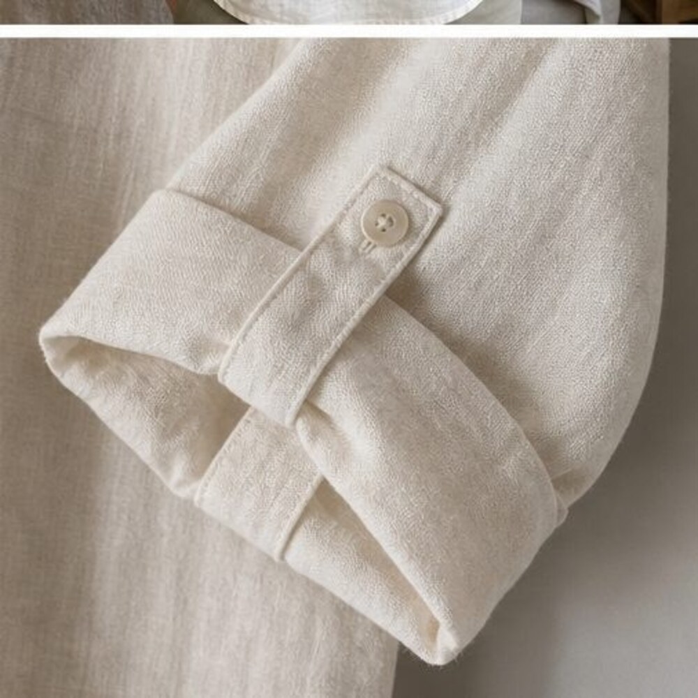 White Button Blouse - Picture 5 of 6